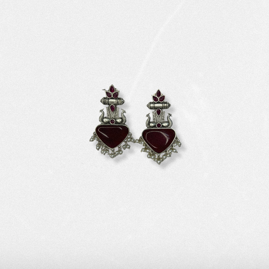 PADMINI EARRINGS (RED)