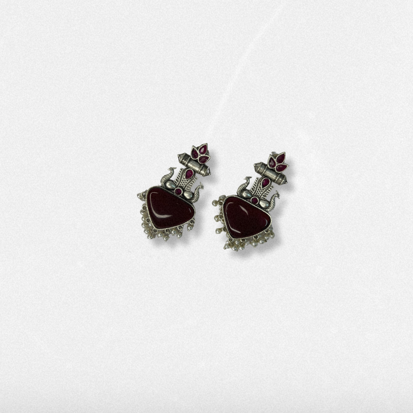 PADMINI EARRINGS (RED)