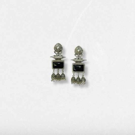 RASIYA EARRINGS (BLACK)